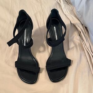 Black Strappy Heels